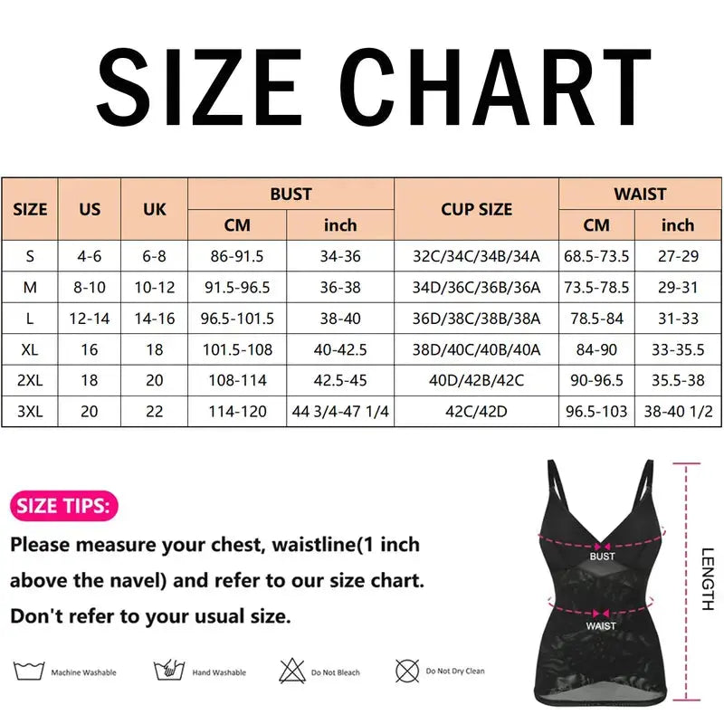 Tummy Control Camisole with Built-In Bra
