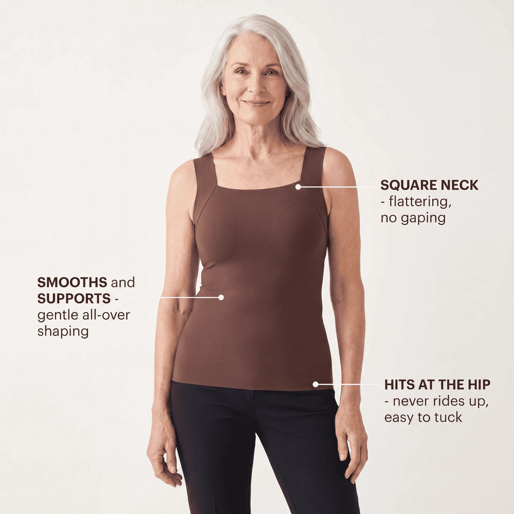 Sculpt Tank with Built-In Bra